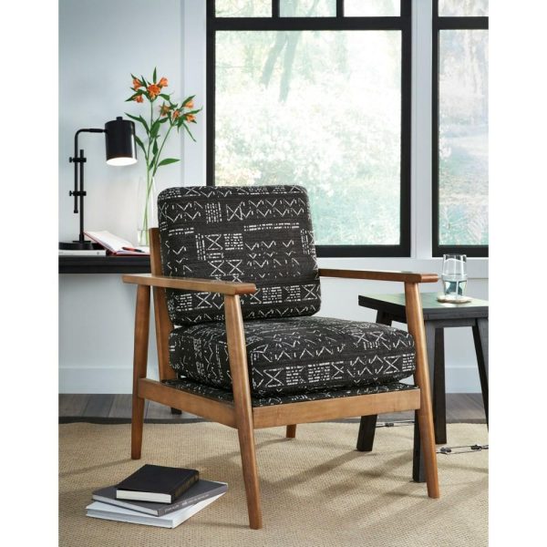 Wood Frame Accent Chair With Loose Cushions  |  Living Room Chairs Living Room Living Room Chairs