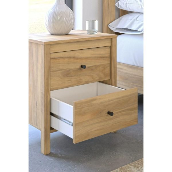 2-Drawer Nightstand  |  Nightstands Bedroom Nightstands