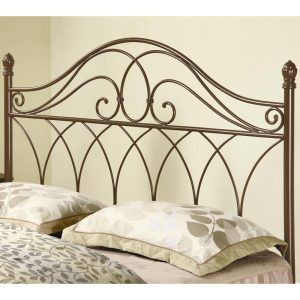 Full/Queen Brown Metal Headboard  |  Headboards Bedroom Headboards