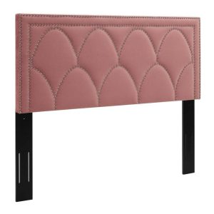 Greta Performance Velvet Twin Headboard  |  Headboards Bedroom Headboards