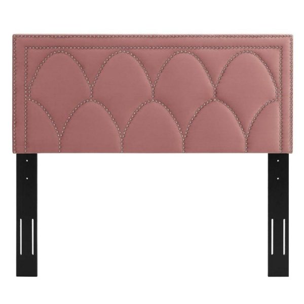 Greta Performance Velvet Twin Headboard  |  Headboards Bedroom Headboards