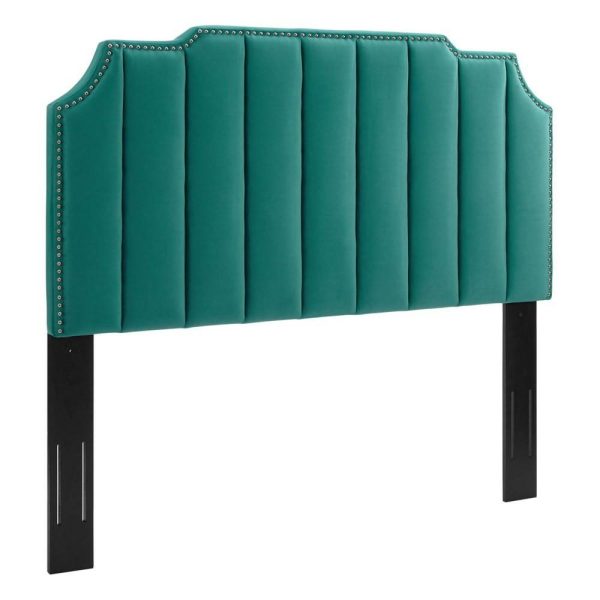 Performance Velvet Twin Headboard  |  Headboards Bedroom Headboards