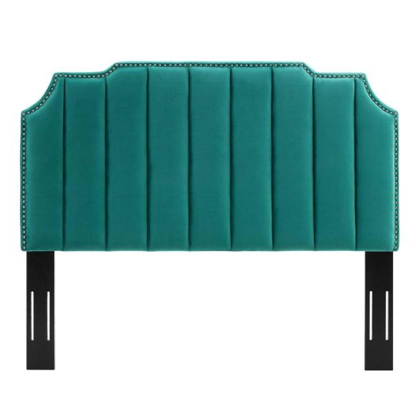 Performance Velvet Twin Headboard  |  Headboards Bedroom Headboards