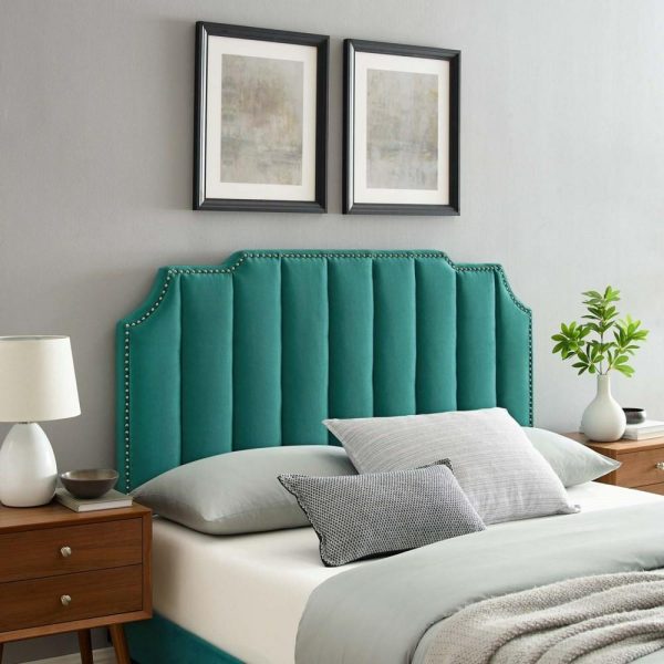 Performance Velvet Twin Headboard  |  Headboards Bedroom Headboards