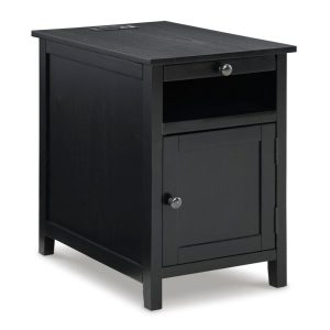 Black Chairside End Table  |  End & Side Tables End & Side Tables End & Side Tables