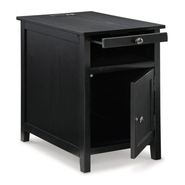 Black Chairside End Table  |  End & Side Tables End & Side Tables End & Side Tables