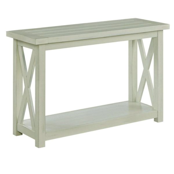 Cottage Style Console Table With Shelf  |  Sofa Tables Living Room Sofa Tables