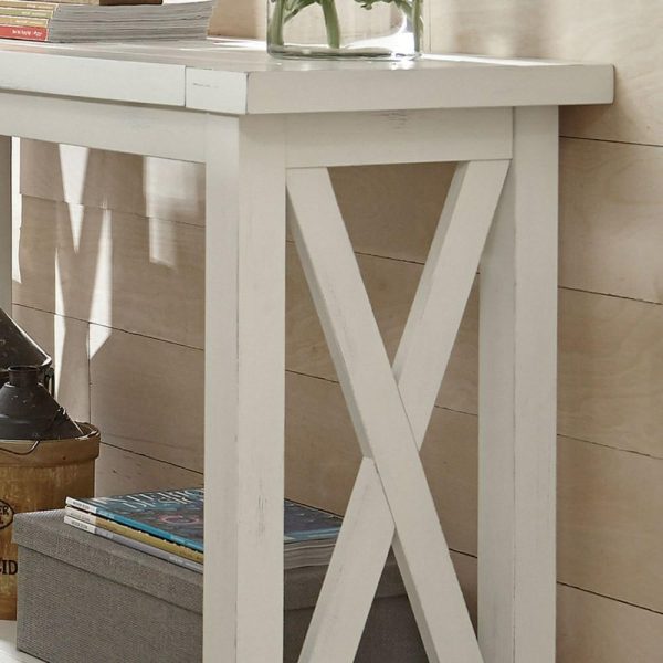 Cottage Style Console Table With Shelf  |  Sofa Tables Living Room Sofa Tables