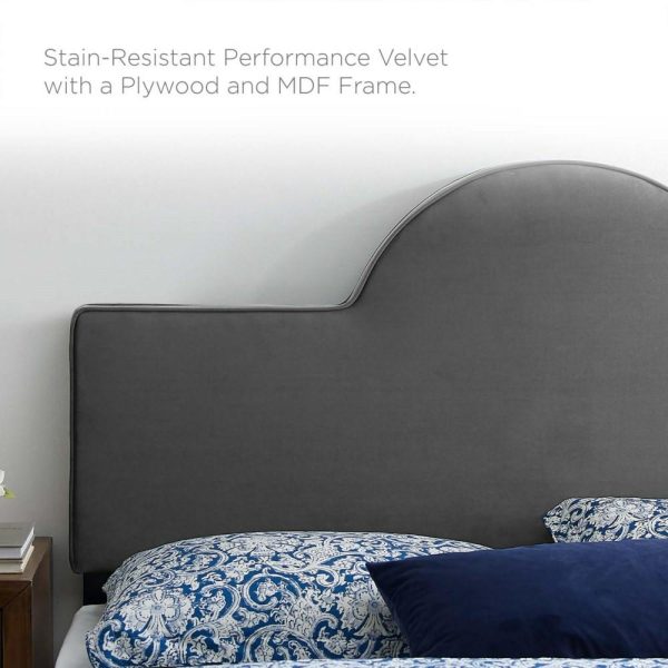 King/California King Performance Velvet Headboard  |  Headboards Bedroom Headboards