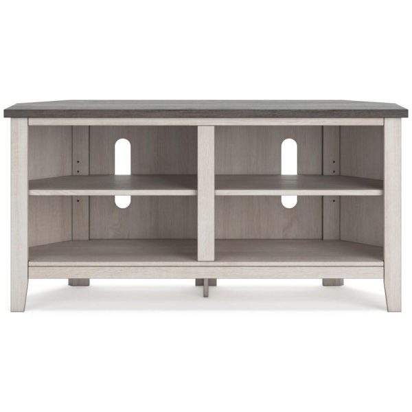 Two-Tone Corner Tv Stand  |  Tv Stands Living Room Tv Stands