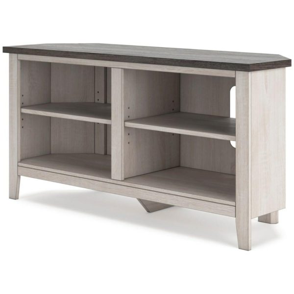 Two-Tone Corner Tv Stand  |  Tv Stands Living Room Tv Stands