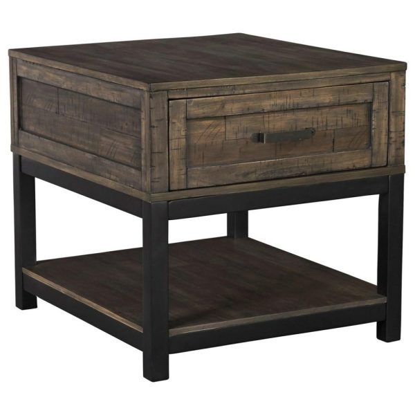 Rustic Rectangular 1-Drawer End Table  |  End & Side Tables End & Side Tables End & Side Tables