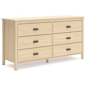 Casual Six-Drawer Dresser  |  Dressers Bedroom Dressers