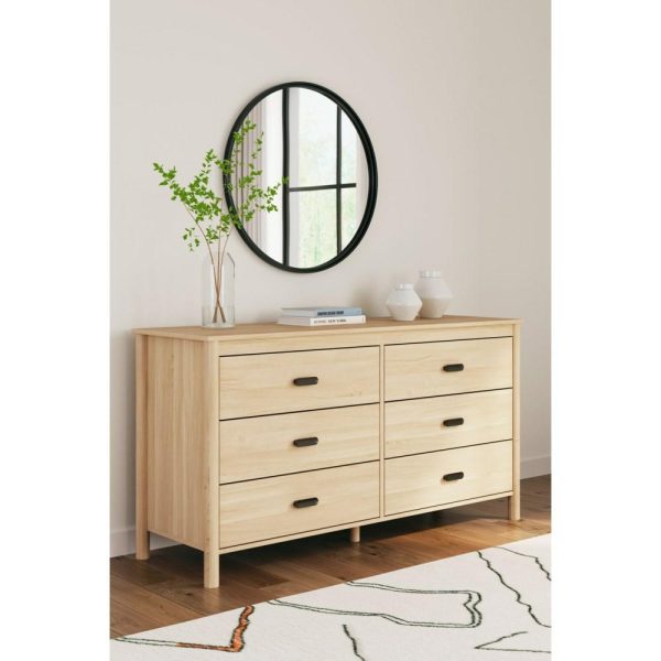 Casual Six-Drawer Dresser  |  Dressers Bedroom Dressers