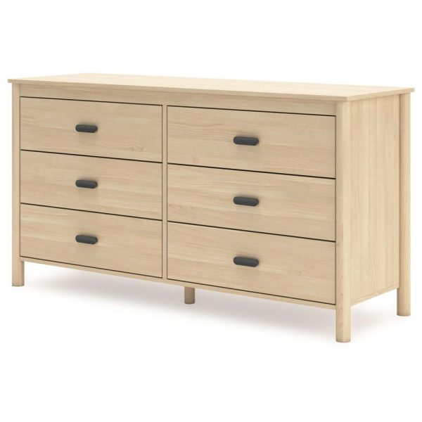 Casual Six-Drawer Dresser  |  Dressers Bedroom Dressers