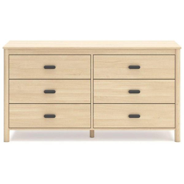 Casual Six-Drawer Dresser  |  Dressers Bedroom Dressers