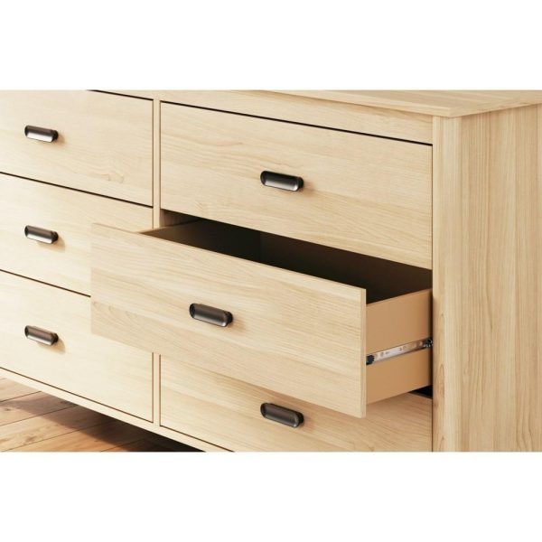 Casual Six-Drawer Dresser  |  Dressers Bedroom Dressers