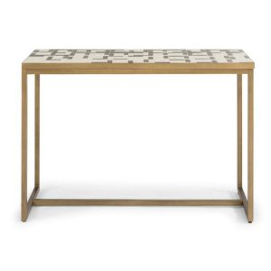 Contemporary Mosaic Tile Console Table  |  Sofa Tables Living Room Sofa Tables