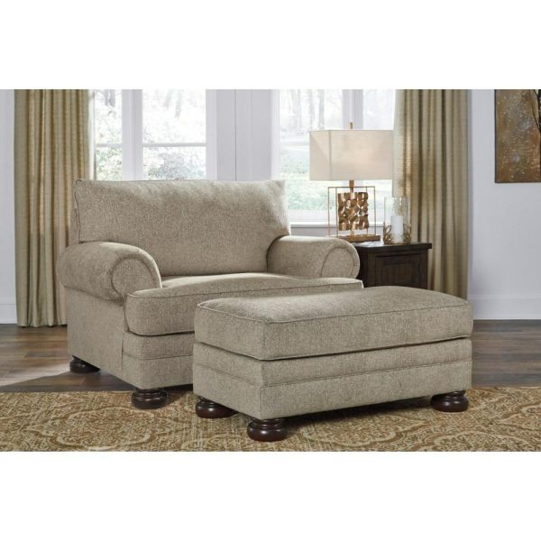 Rectangular Ottoman With Bun Feet  |  Ottomans Living Room Ottomans