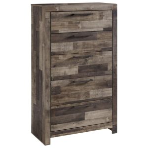 Rustic Modern 5-Drawer Chest  |  Chest Of Drawers Bedroom Chest Of Drawers