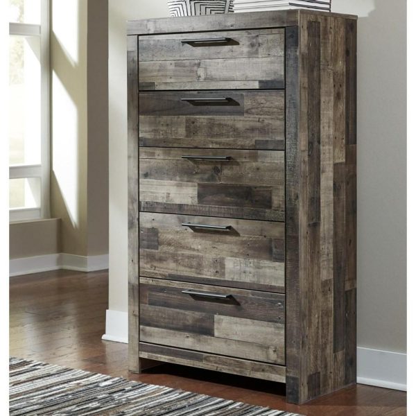 Rustic Modern 5-Drawer Chest  |  Chest Of Drawers Bedroom Chest Of Drawers