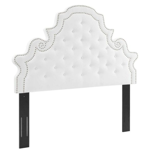 Tufted Performance Velvet King/California King Headboard  |  Headboards Bedroom Headboards