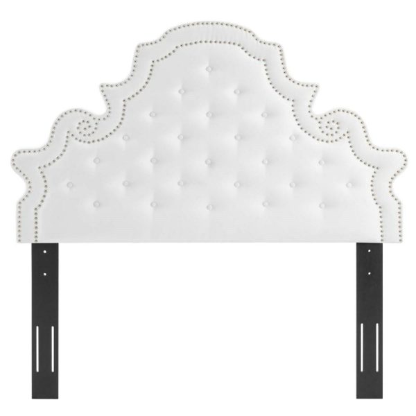 Tufted Performance Velvet King/California King Headboard  |  Headboards Bedroom Headboards