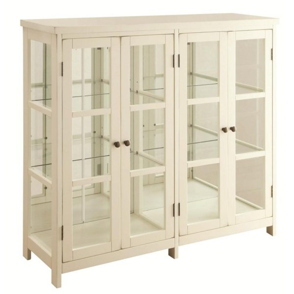 White Accent Display Cabinet  |  Accent Cabinets Accent Cabinets Accent Cabinets