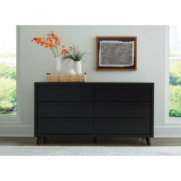 Contemporary 6-Drawer Dresser  |  Dressers Bedroom Dressers