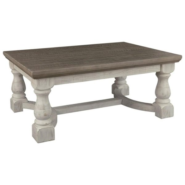 Relaxed Vintage Two-Tone Rectangular Cocktail Table  |  Coffee Tables Coffee Tables Coffee Tables