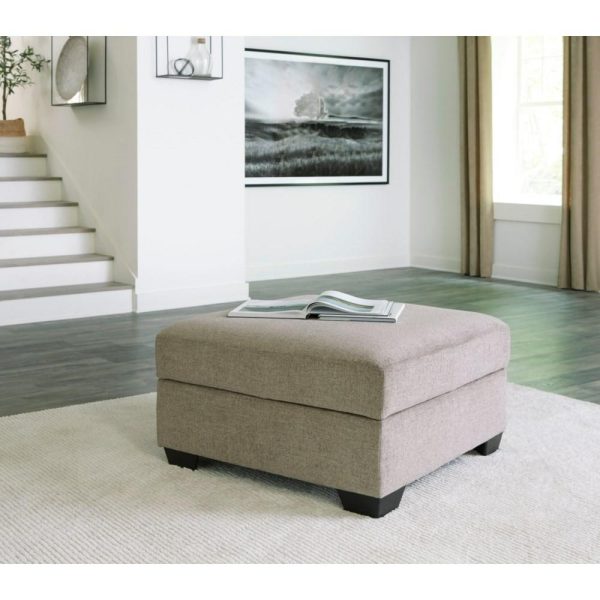 Square Cocktail Ottoman With Storage And Reversible Top  |  Ottomans Living Room Ottomans