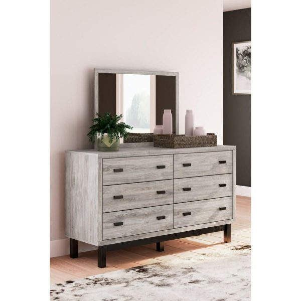 Contemporary Dresser And Mirror  |  Mirrored Dressers Bedroom Mirrored Dressers