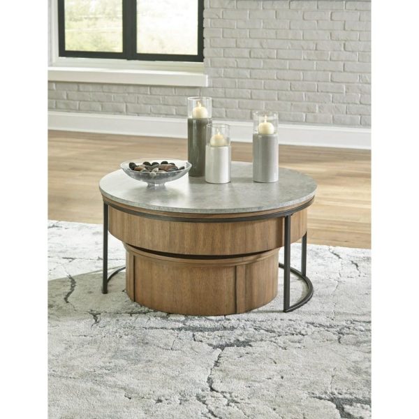 Nesting Coffee Table With Faux Lift Top And Table With Casters (Set Of 2)  |  Coffee Tables Coffee Tables Coffee Tables