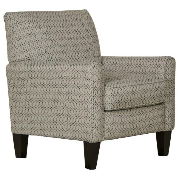 Relaxed Vintage Upholstered Accent Chair With Wood Feet  |  Living Room Chairs Living Room Living Room Chairs