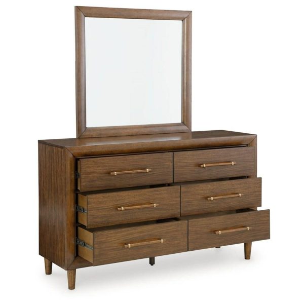 Mid-Century Modern Dresser And Mirror  |  Mirrored Dressers Bedroom Mirrored Dressers