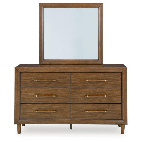 Mid-Century Modern Dresser And Mirror  |  Mirrored Dressers Bedroom Mirrored Dressers